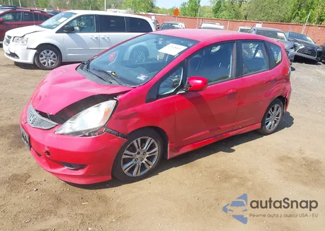 2010 Honda Fit Sport z USA, uszkodzony, nr VIN JHMGE8H44AC001821